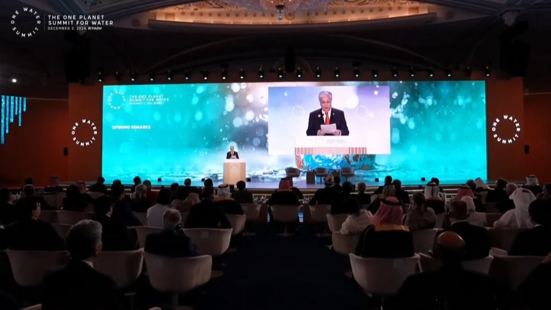 One Water Summit: A global response to water issues, a vital challenge for Central Asia